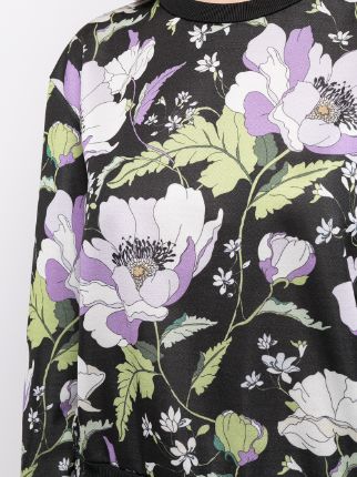 floral-print T-shirt展示图