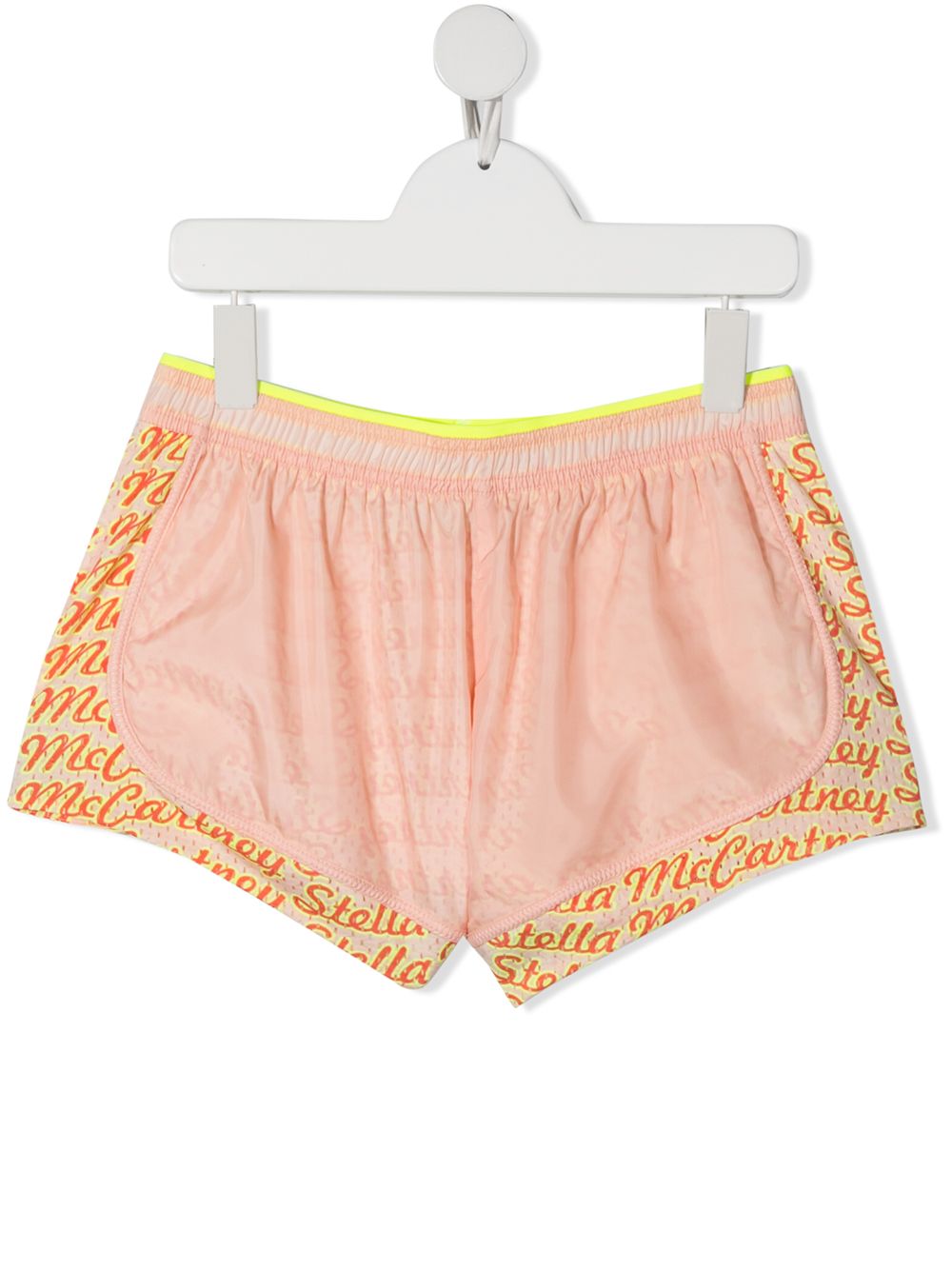 фото Stella mccartney kids спортивные шорты с логотипом