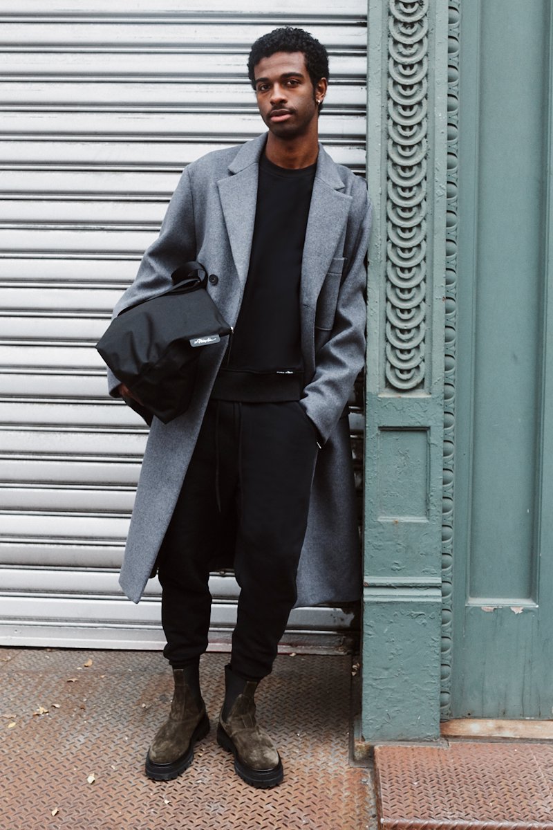 The Everyday Crew Sweatshirt-neutrals #1 The Everyday Crew Sweatshirt, Camel brown cotton logo-patch detail sweatshirt from 3.1 PHILLIP LIM featuring logo patch to the front, ribbed detailing, crew neck, long sleeves and straight hem.- 3