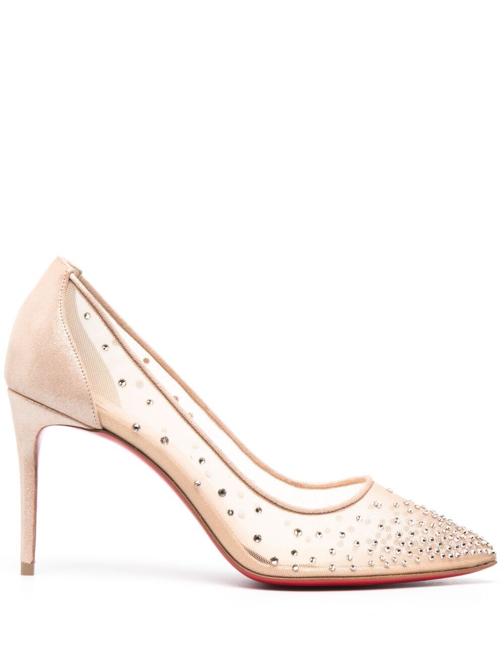 Image 1 of Christian Louboutin Pumps verfraaid met kristallen