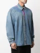 Marcelo Burlon County of Milan Wings print denim shirt