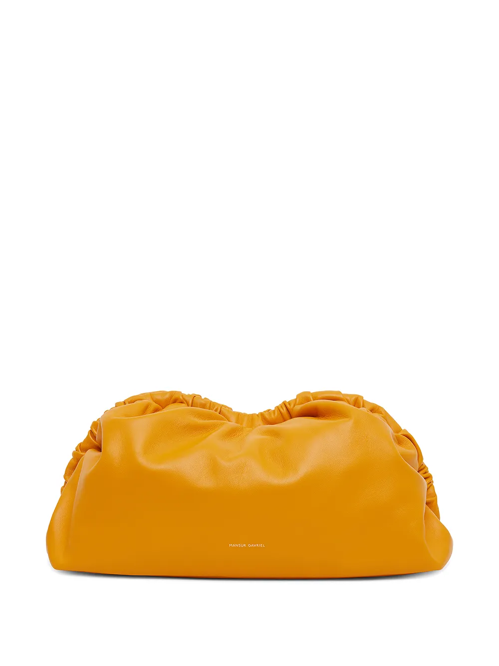 

Mansur Gavriel Cloud leather clutch bag - Blue