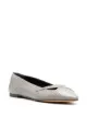 Image 2 of Tila March Shoreditch snakeskin effect ballerinas