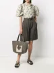 Image 2 of Tila March Simple two-tone tote bag