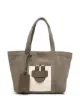 Image 1 of Tila March Simple two-tone tote bag