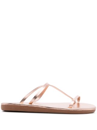 Ancient Greek Sandals Parthena metallic strap Sandals Farfetch