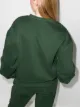 Danielle Guizio logo-embroidered crew-neck sweatshirt