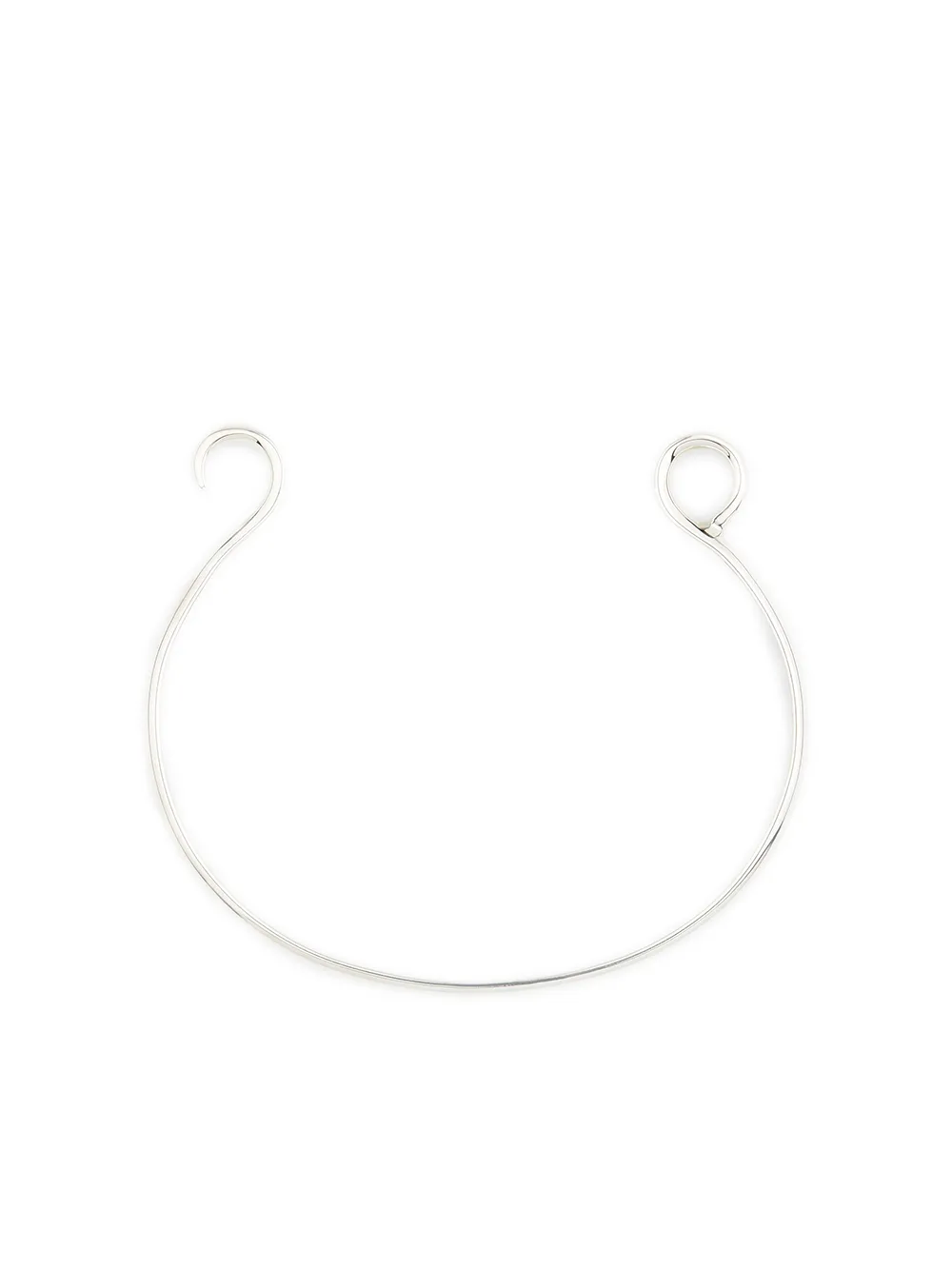 Marla Aaron large hook bracelet | Silver | Image 1