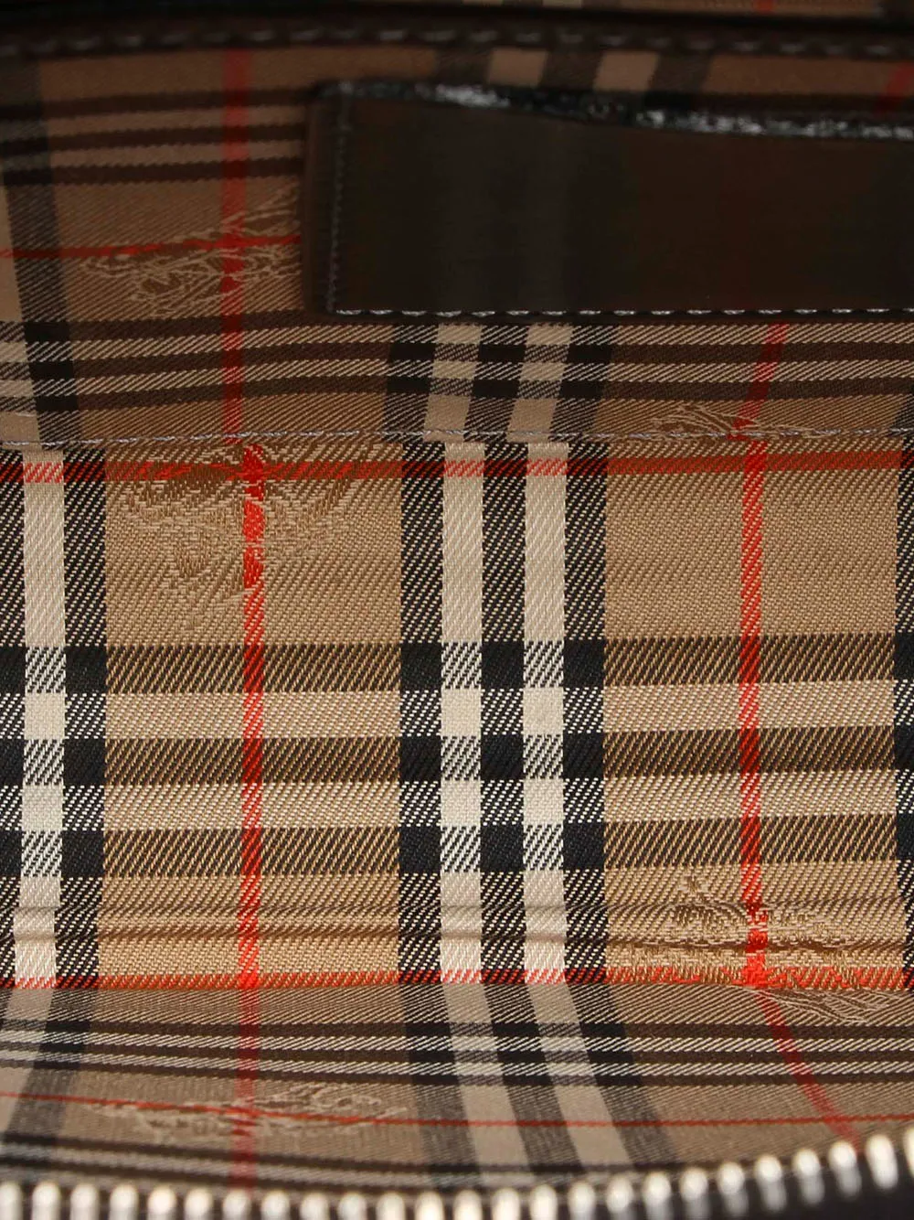 фото Burberry pre-owned клатч в клетку