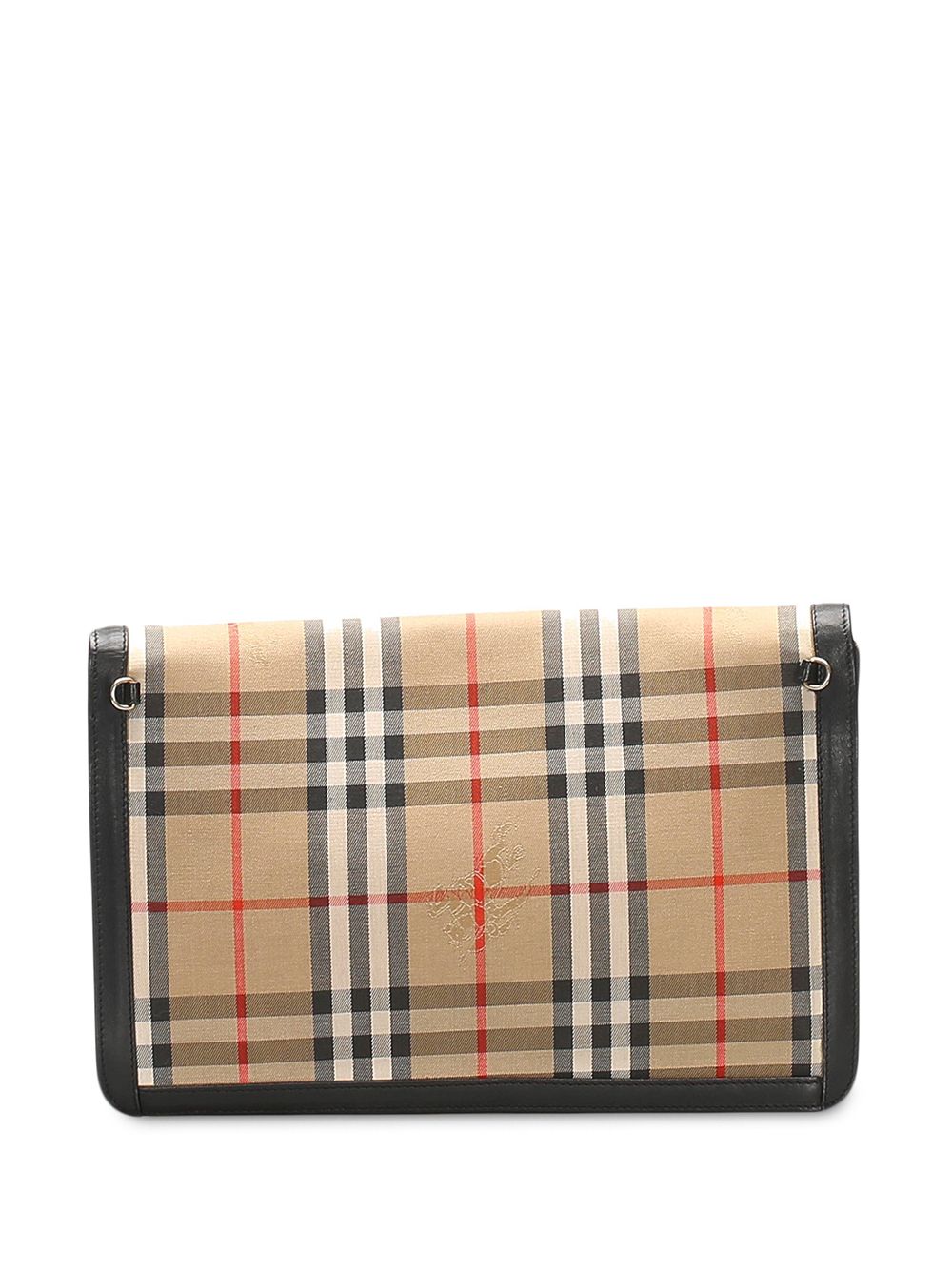 фото Burberry pre-owned клатч в клетку house check