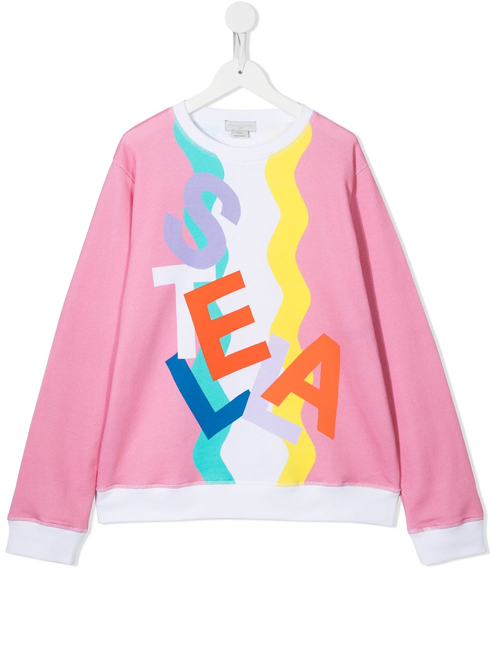 фото Stella mccartney kids толстовка с графичным логотипом