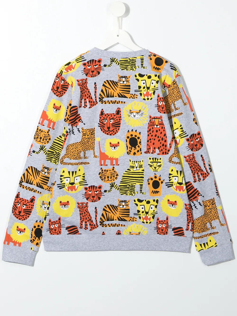 фото Stella mccartney kids толстовка с принтом wild cats