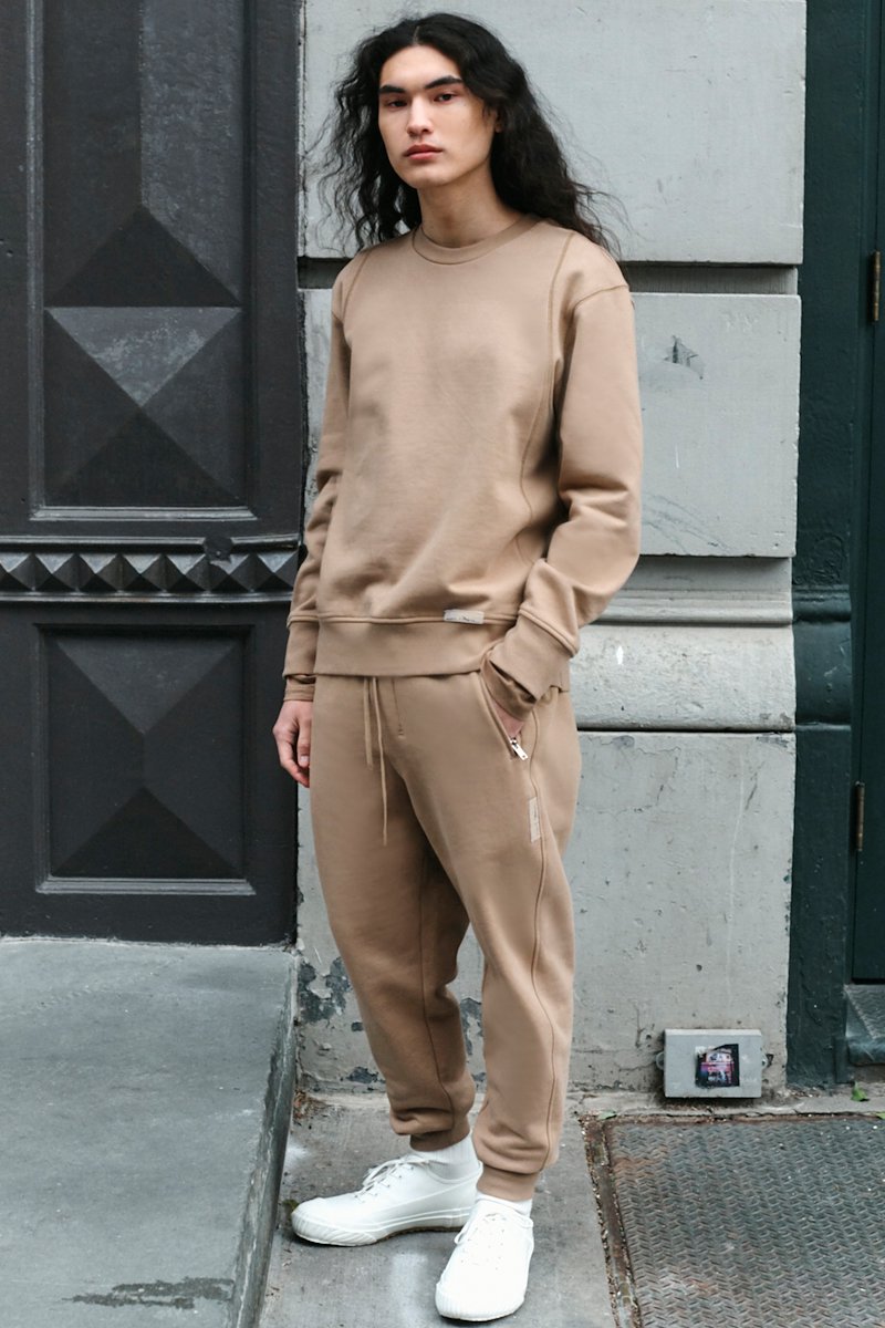 The Everyday Crew Sweatshirt-black #1 The Everyday Crew Sweatshirt, Black cotton logo patch detail sweatshirt from 3.1 PHILLIP LIM featuring logo patch to the front, ribbed detailing, crew neck, long sleeves and straight hem.- 3