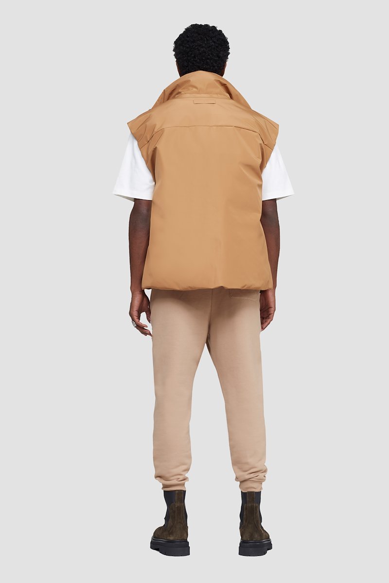 The Everyday Jogger-neutrals #0 The Everyday Jogger, Camel brown drawstring-waist track pants from 3.1 PHILLIP LIM featuring elasticated ankles, elasticated drawstring waistband, two side zip-fastening pockets and rear patch pocket.- 4