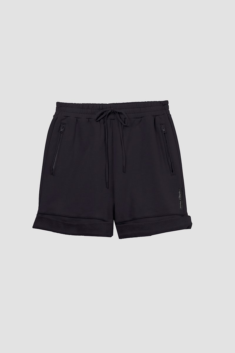 The Everyday Short-black #1 The Everyday Short, BLACK Natural (Veg)->Cotton EVERYDAY TERRY SHORTS from 3.1 Phillip Lim. - 5