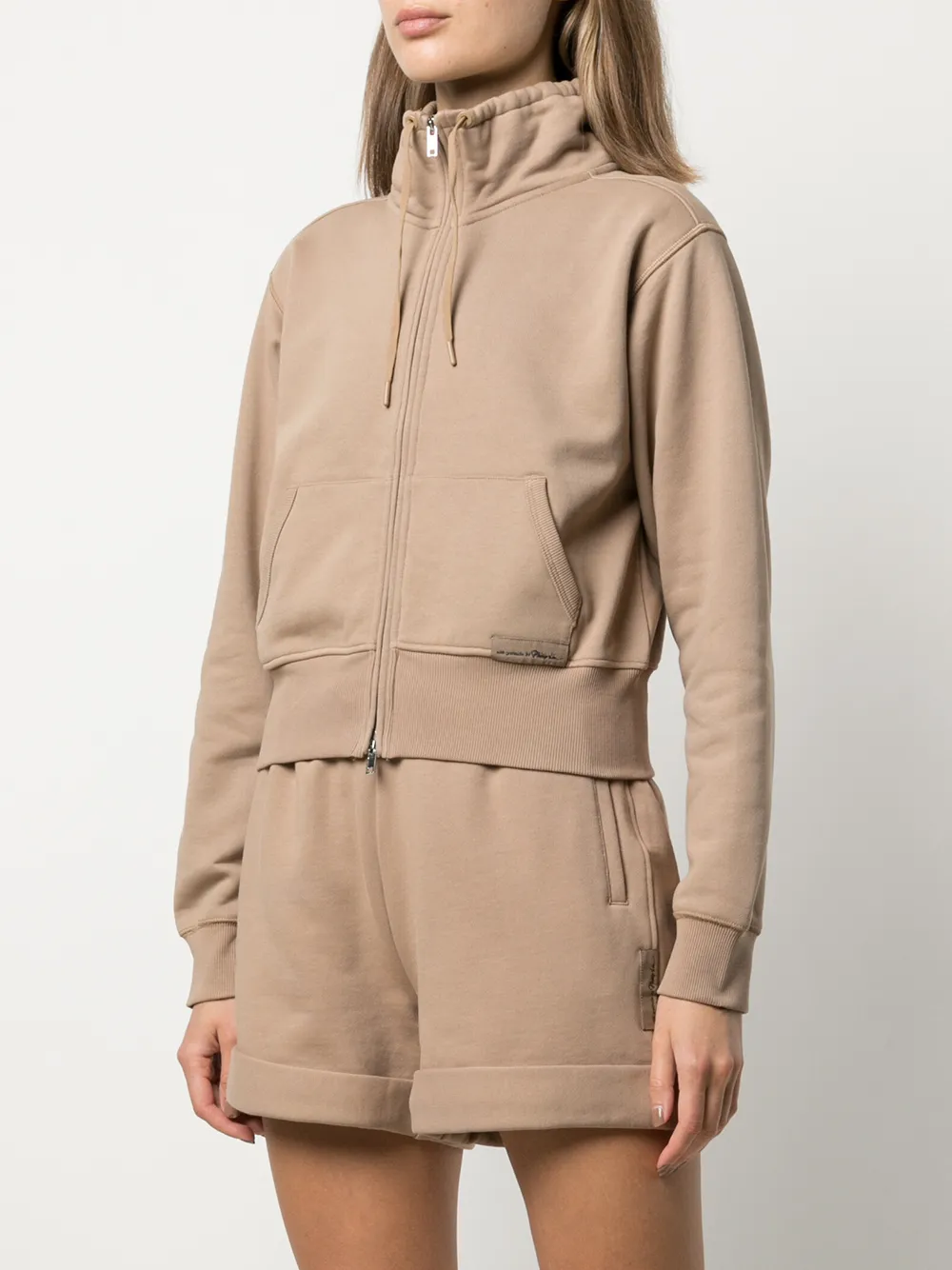 3.1 Phillip Lim Drawstring-collar Bomber Jacket In Neutrals