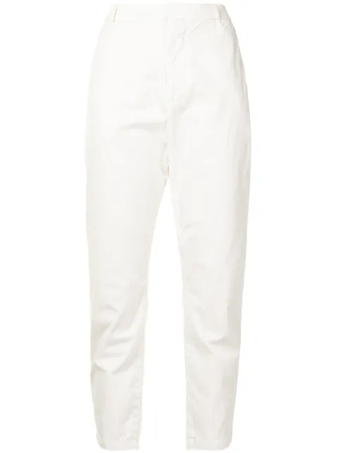 Nili Lotan cropped tapered-leg trousers