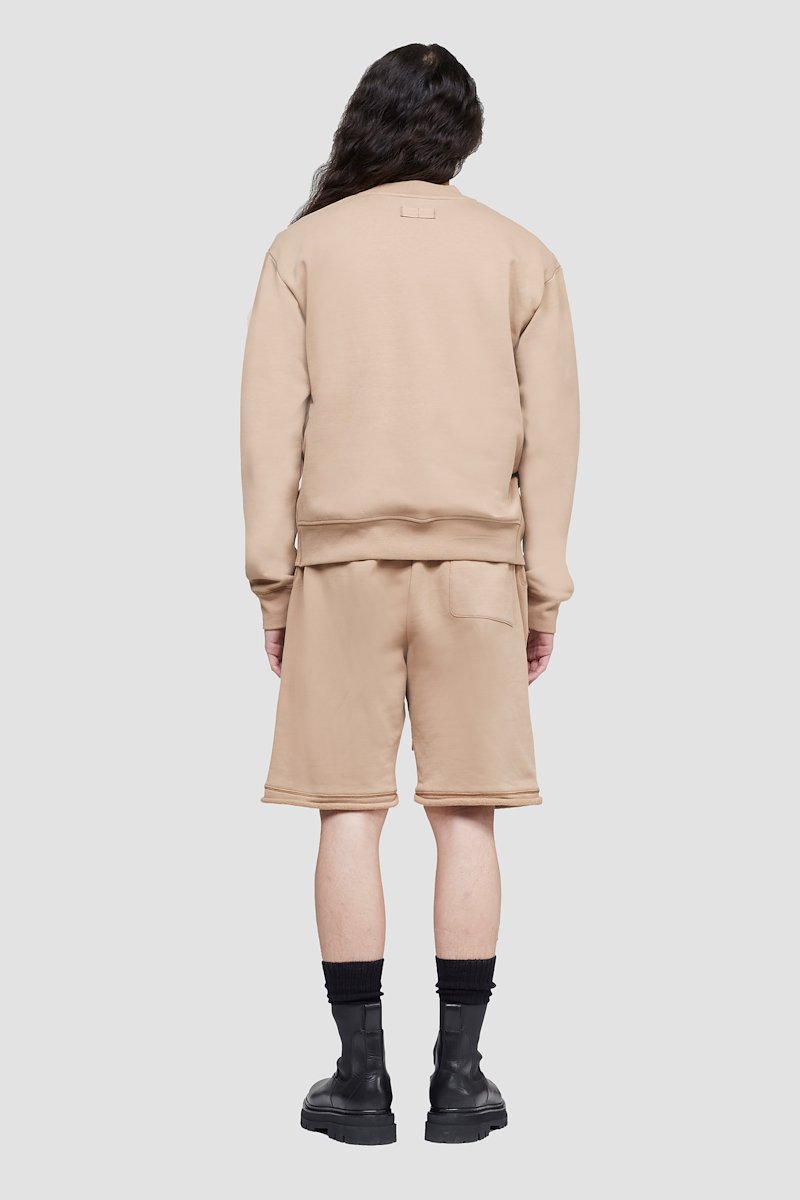 The Everyday Bomber-neutrals #1 The Everyday Bomber, Camel brown cotton Everyday cotton bomber jacket from 3.1 PHILLIP LIM featuring ribbed band collar, front zip fastening, long sleeves, two side welt pockets and ribbed hem.- 3