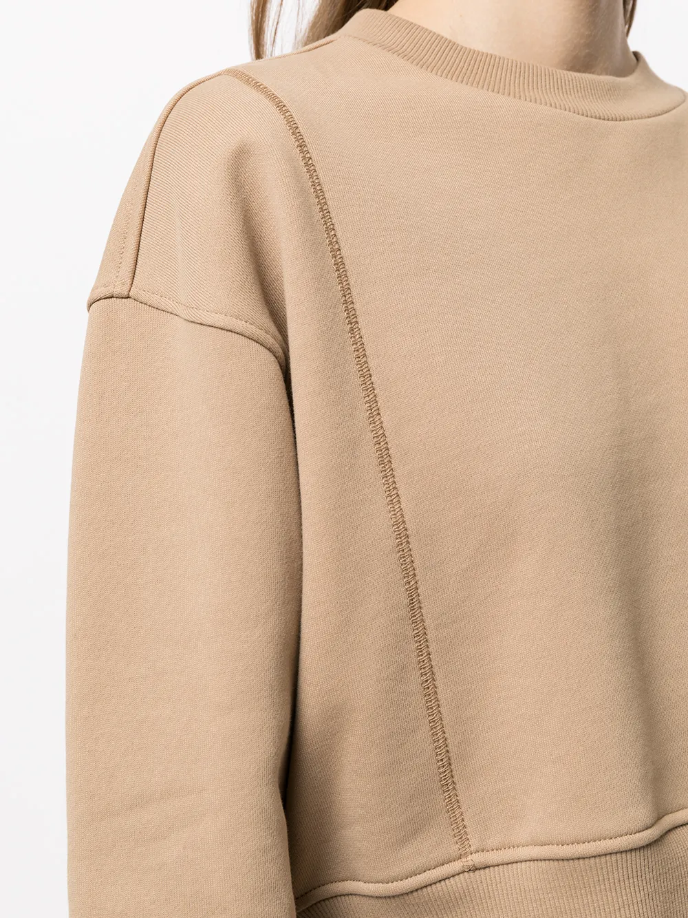 3.1 Phillip Lim Everyday Terry Cropped Sweatshirt - Farfetch