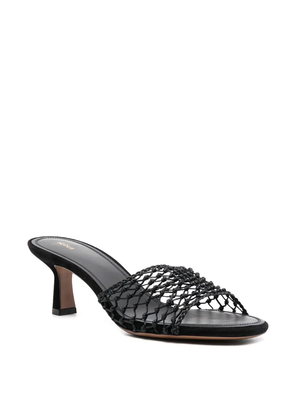 NEOUS Lima geknoopte sandalen - Zwart