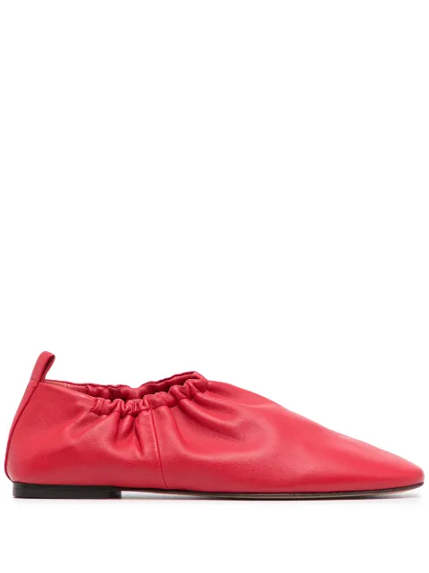 3.1 Phillip Lim slippers con detalles fruncidos