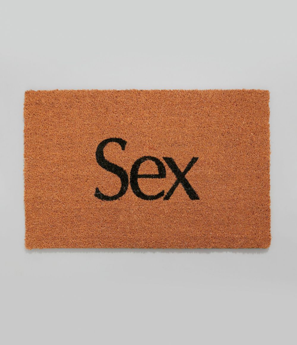 Sex door mat Christopher Kane