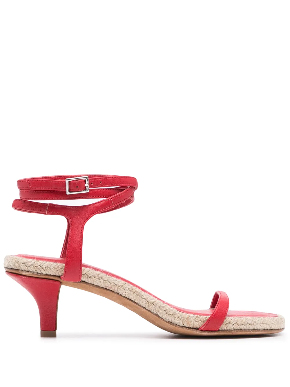 

3.1 Phillip Lim Yasmine 50mm espadrille sandals - Red