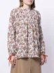 PAUL SMITH floral-print silk blouse