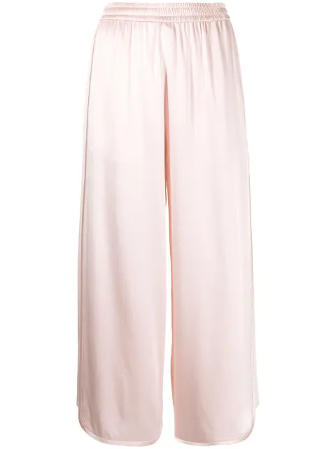 Adam Lippes wide-leg silk trousers