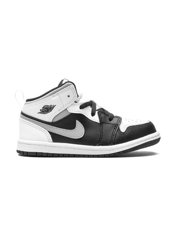 Jordan Kids Air Jordan 1 Mid White Shadow Sneakers - Farfetch