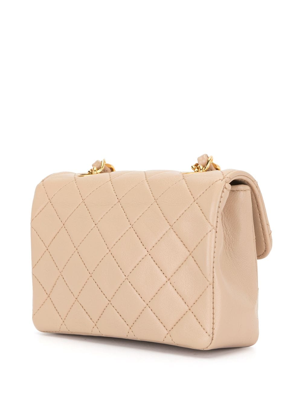 CHANEL Pre-Owned 1990 diamond-quilted Mini Bag - Farfetch