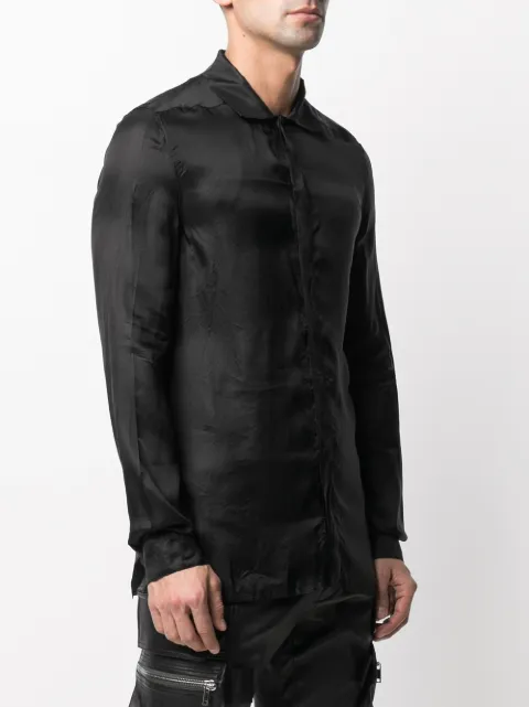 Rick Owens Spread Collar Office Shirt 