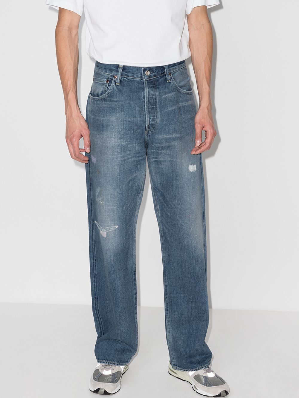 Chimala High waist jeans - Blauw