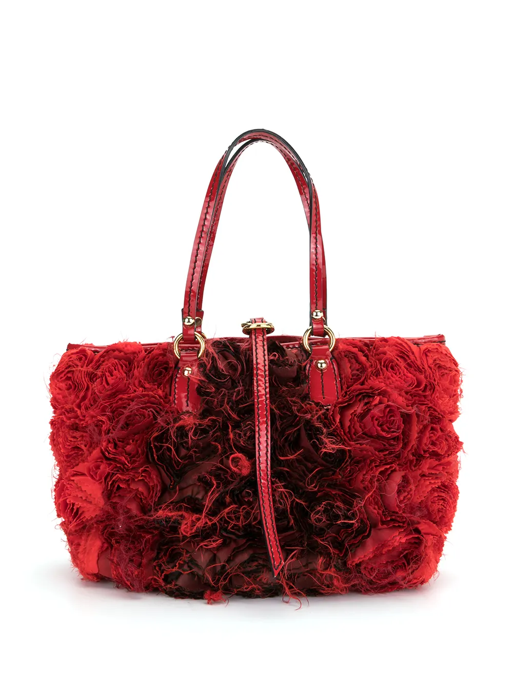 фото Valentino pre-owned сумка-тоут с логотипом и драпировкой