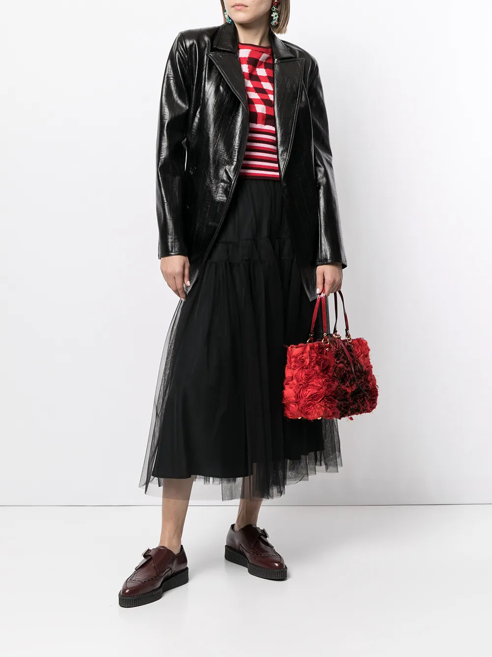 фото Valentino pre-owned сумка-тоут с логотипом и драпировкой