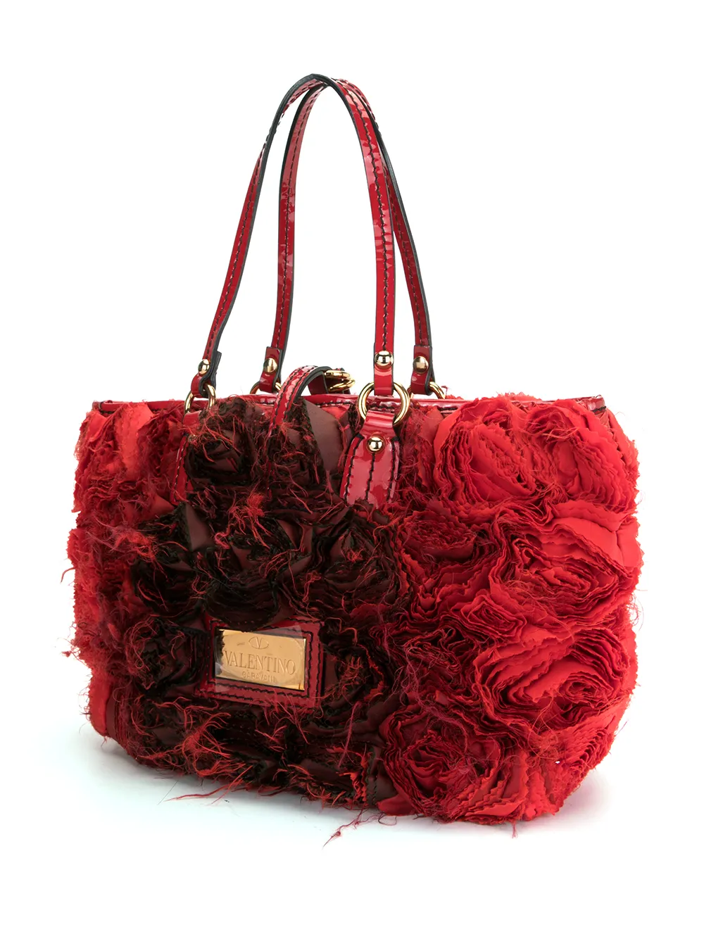 фото Valentino pre-owned сумка-тоут с логотипом и драпировкой