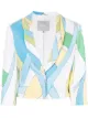 Image 1 of Versace Pre-Owned colour-block cropped jacket