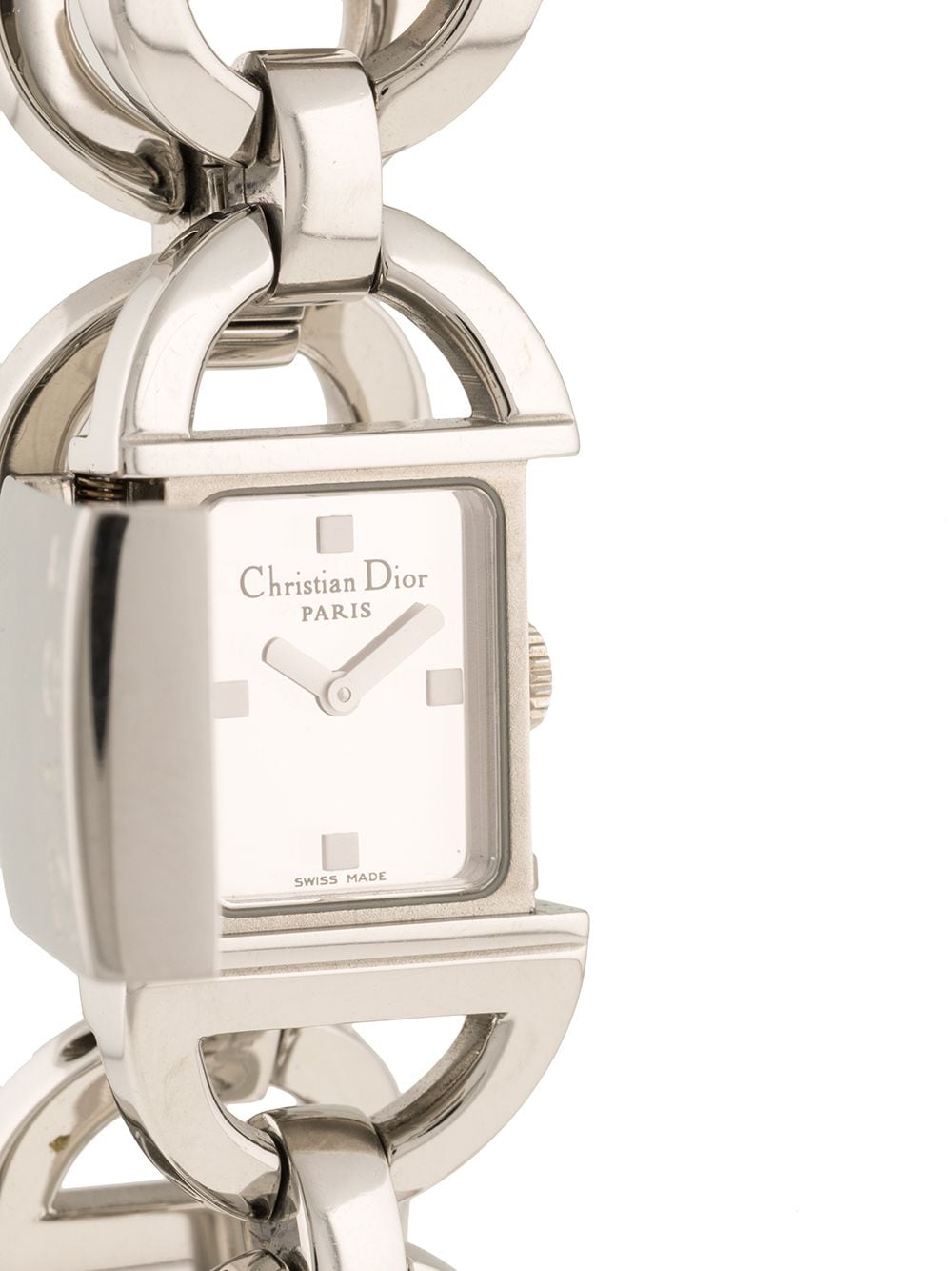 фото Christian dior кварцевые наручные часы d78-100 pre-owned 18 мм