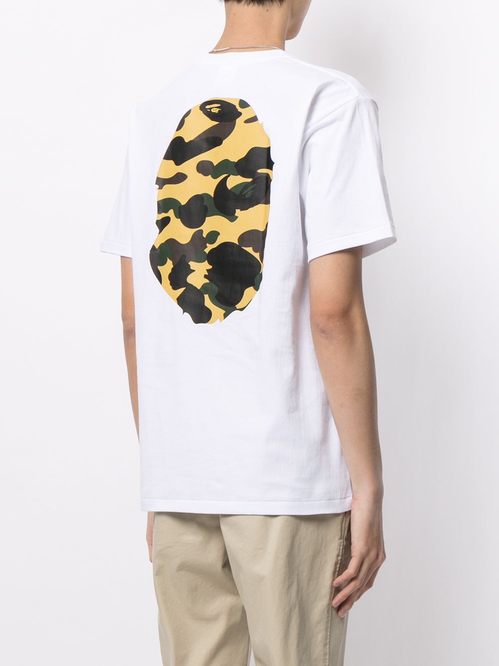 фото A bathing ape® футболка с принтом ape head