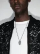 Image 2 of Alexander McQueen Skull Tag curb-chain necklace