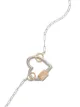 Image 2 of Marla Aaron 14kt gold Heart lock pendant necklace