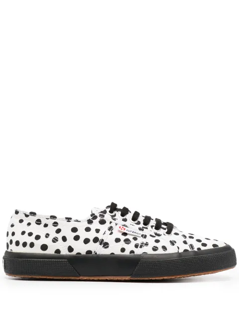10 CORSO COMO dotted-print low-top sneakers 