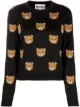 Image 1 of Moschino bear-motif jumper