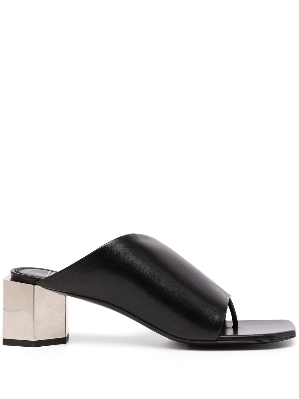 Image 1 of Off-White Hexnut chunky-heel 55mm mules