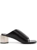 Off-White Hexnut chunky-heel 55mm mules - Black