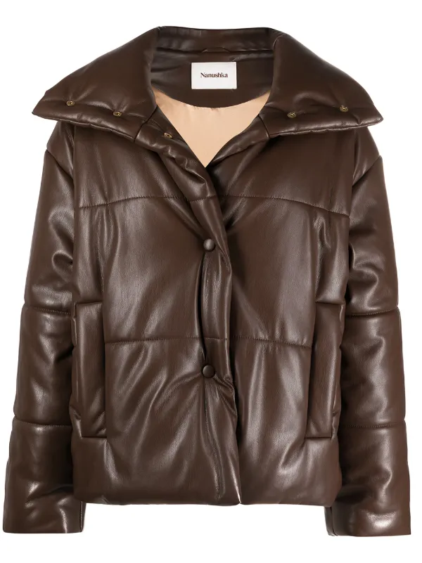 nanushka hide jacket