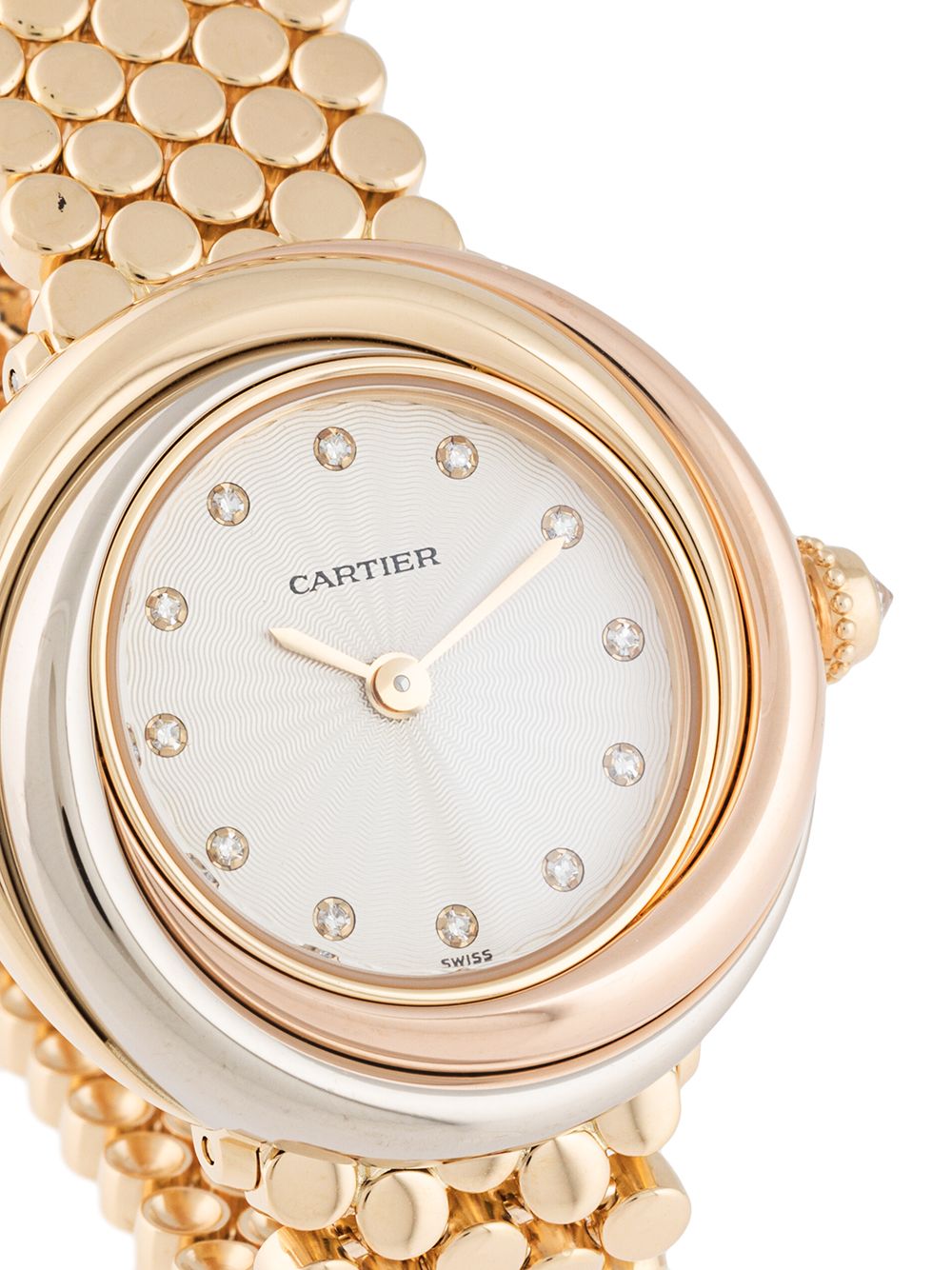 фото Cartier наручные часы must trinity pre-owned 28 мм