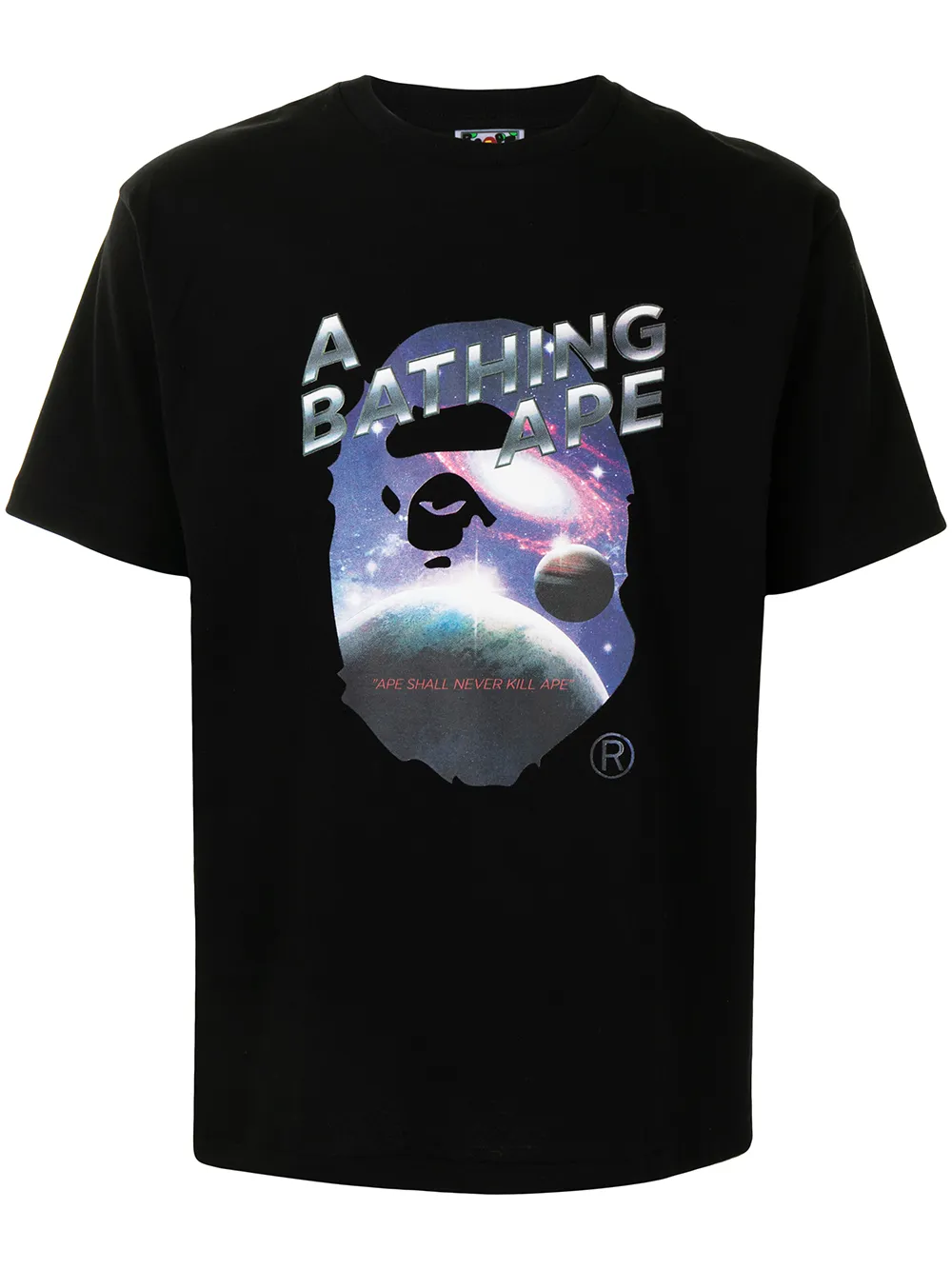фото A bathing ape® футболка с принтом ape head