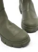 GANNI recycled rubber mid-calf boots