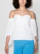 Image 2 of Rosie Assoulin off-shoulder puff-sleeves blouse